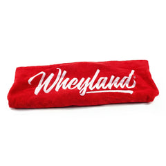 WheyLand® Microfiber Towel – Red Edition 