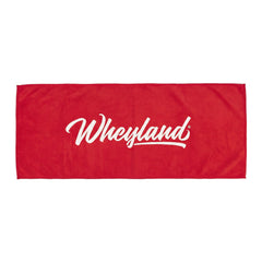 WheyLand® Microfiber Towel – Red Edition 